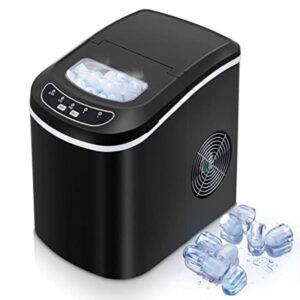 Máquina de Hielo Portátil 12KG - Tamaños de Cubitos S/L